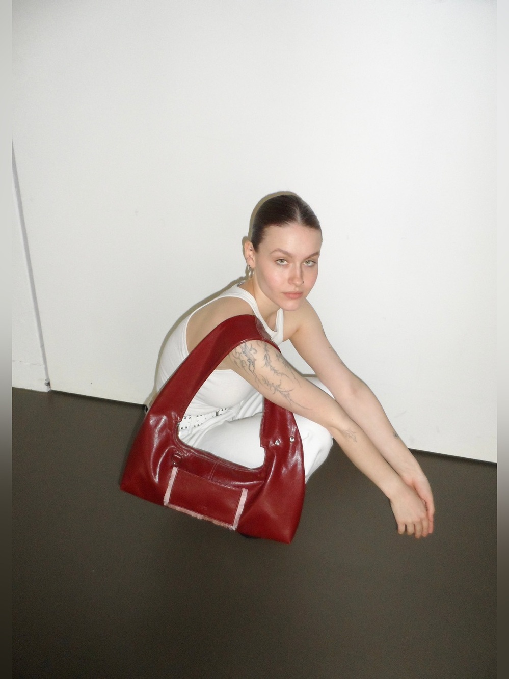 Hieta Tina Bag in Cherry Red